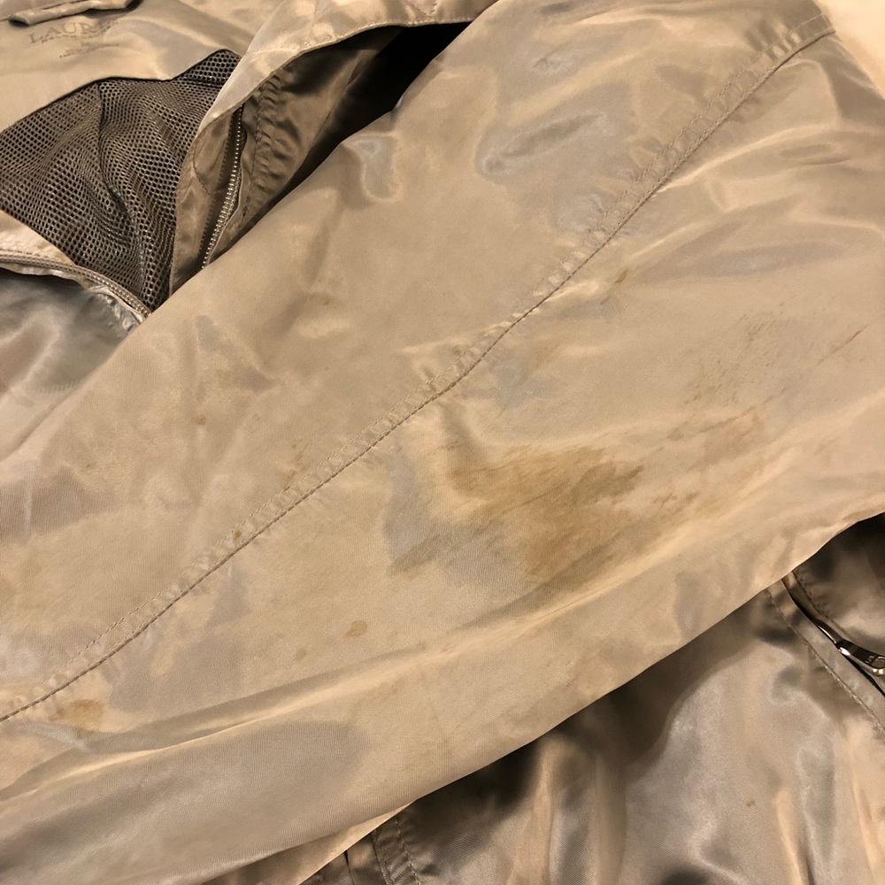 Silver Metallic Ralph Lauren Jacket - Picture 5 of 5